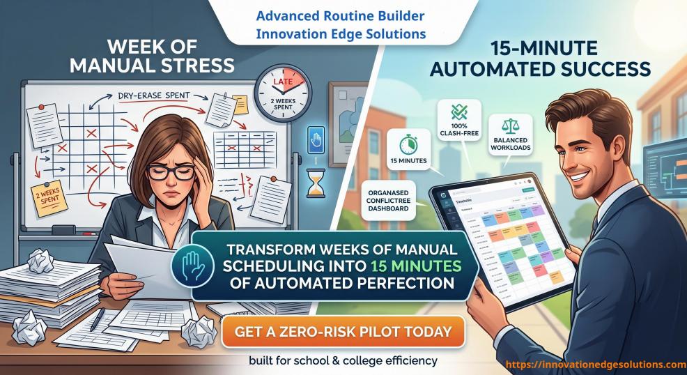 Automated Academic Timetable Optimization Interface
